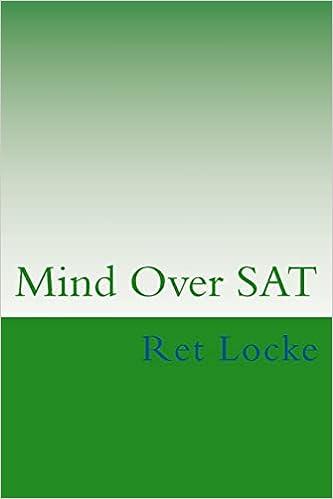 mind over sat 1st edition ret locke 1492888435, 978-1492888437