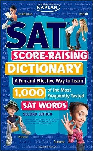 sat score raising dictionary 2nd edition kaplan 1419597116, 978-1419597114