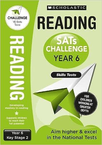reading sats challenge year 6 1st edition graham fletcher 1407183710, 978-1407183718