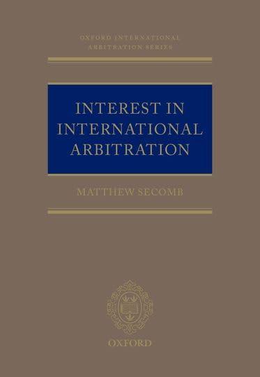 interest in international arbitration 1st edition matthew secomb 0198779518, 978-0198779513