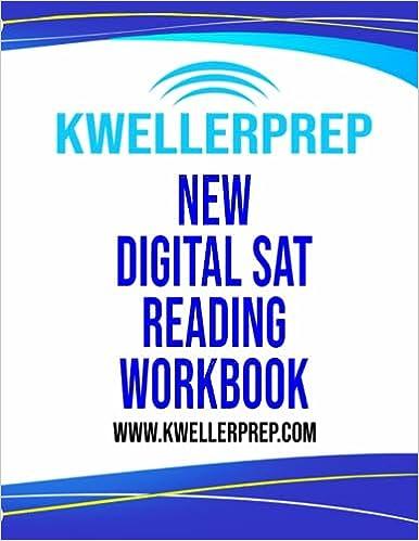 digital sat reading workbook 1st edition douglas s. kovel b0c47pxw1k, 979-8393656553