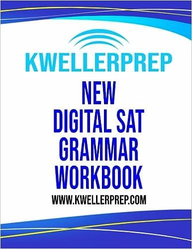 new digital sat grammar workbook 1st edition douglas s. kovel b0c6bsmr19, 979-8395956101