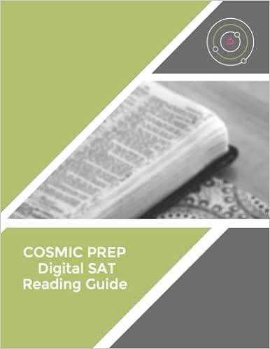 cosmic prep digital sat reading guide 1st edition douglas s. kovel b0c2rvlry7, 979-8392415601
