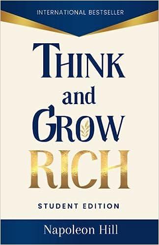 think and grow rich student edition 1st edition napoleon hill 1957466014, 978-1957466019