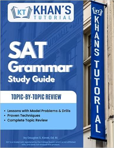 sat grammar study guide 1st edition douglas s. kovel b0bw2wr7hv, 979-8378710959
