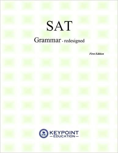 sat grammar redesigned 1st edition douglas s kovel 154672916x, 978-1546729167