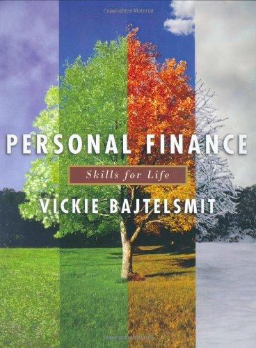 personal finance skills for life 1st edition vickie l. bajtelsmit 0471471518, 978-0471471516