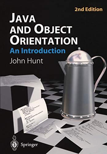 java and object orientation 2nd edition john hunt 1852335696, 978-1852335694