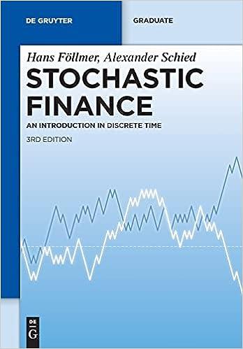 stochastic finance an introduction in discrete time 3rd edition hans föllmer, alexander schied 3110218046,