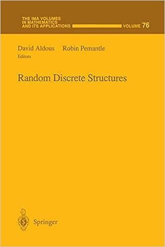 random discrete structures 1st edition david aldous , robin pemantle 1461268818, 978-1461268819