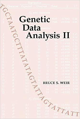 genetic data analysis ii 1st edition bruce s. weir 0878939024, 978-0878939022