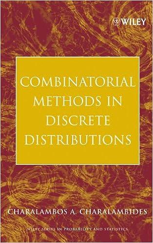 combinatorial methods in discrete distributions 1st edition charalambos a. charalambides 0471680273,