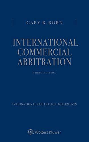 international commercial arbitration 3rd edition gary b. born 9403526432, 978-9403526430