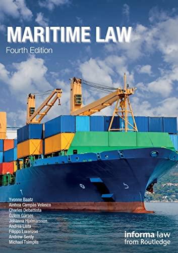 maritime law 4th edition yvonne baatz 1138104833, 978-1138104839
