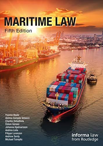maritime law 5th edition yvonne baatz 0367493845, 978-0367493844