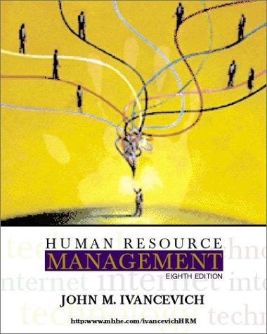 human resource management with powerweb 8th edition john m ivancevich 0072539259, 978-0072539257