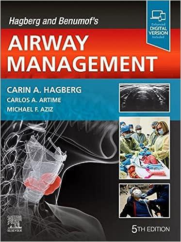 hagberg and benumofs airway management 5th edition carin a. hagberg 0323795382, 978-0323795388