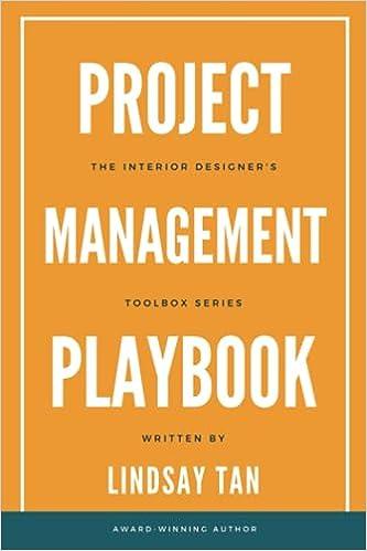 project management playbook the interior designer's toolbox 1st edition lindsay tan b0cdfjqmjg, 979-8854606196