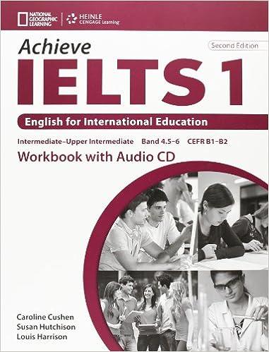 achieve ielts 1 english for international education workbook with audio cd 2nd edition caroline cushen, susan