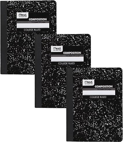 Mead Composition Notebooks,