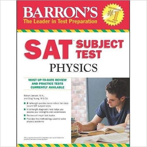 barrons sat subject test physics 1st edition robert jansen, greg young 1438000405, 978-1438000404