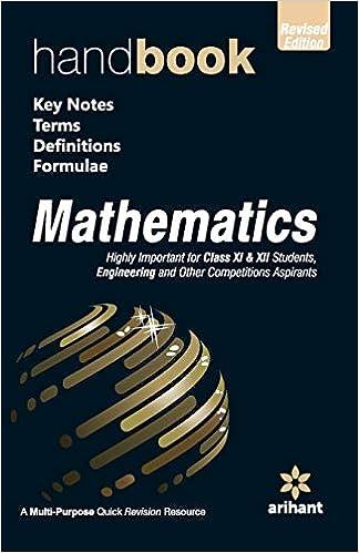 handbook mathematics 1st edition experts arihant 935203659x, 978-9352036592