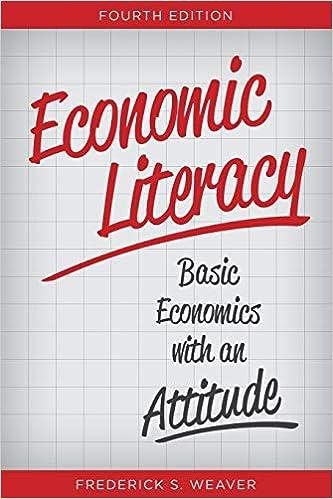 economic literacy basic economics with an attitude 4th edition frederick s. weaver 1442273429, 978-1442273429