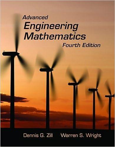 advanced engineering mathematics 4th edition dennis g. zill 0763779946, 978-0763779948