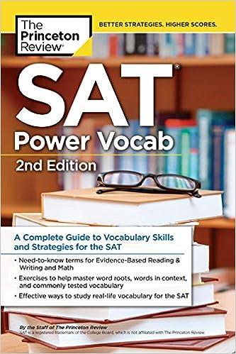sat power vocab 2nd edition the princeton review 0451487540, 978-0451487544