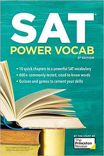 sat power vocab 3rd edition the princeton review 0593516702, 978-0593516706