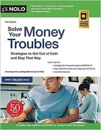 solve your money troubles strategies to get out of debt and stay that way 18 edition michelle singletary