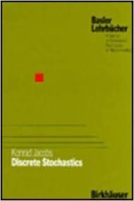 discrete stochastics 1st edition konrad jacobs 3034886462, 978-3034886468