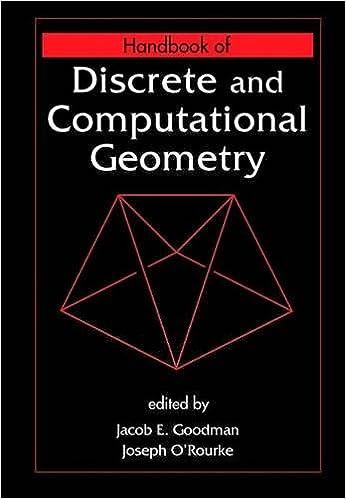 handbook of discrete and computational geometry 1st edition jacob e. and joseph o'rourke goodman 0849385245,