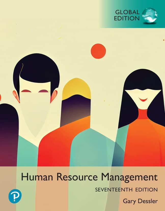 human resources management 17th global edition gary dessler 129244987x, 978-1292449876