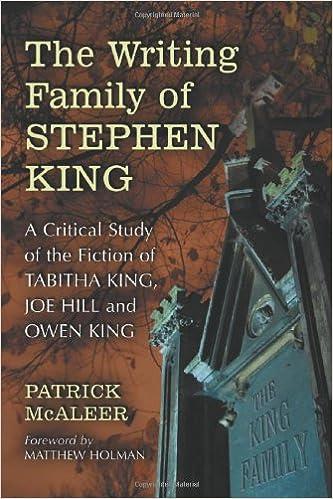 the writing family of stephen king  patrick mcaleer 0786448504, 978-0786448500