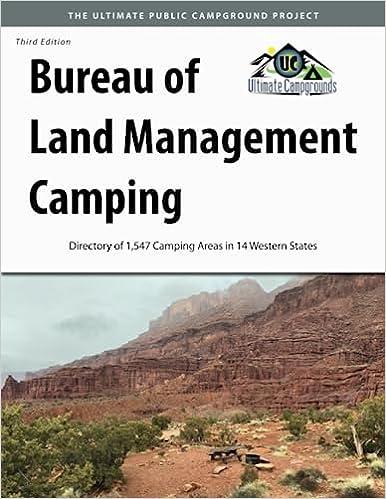 bureau of land management camping 3rd edition ultimate campgrounds 885464843, 978-1885464842