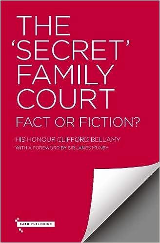 secret family court fact or fiction  clifford bellamy 1916431585, 978-1916431584