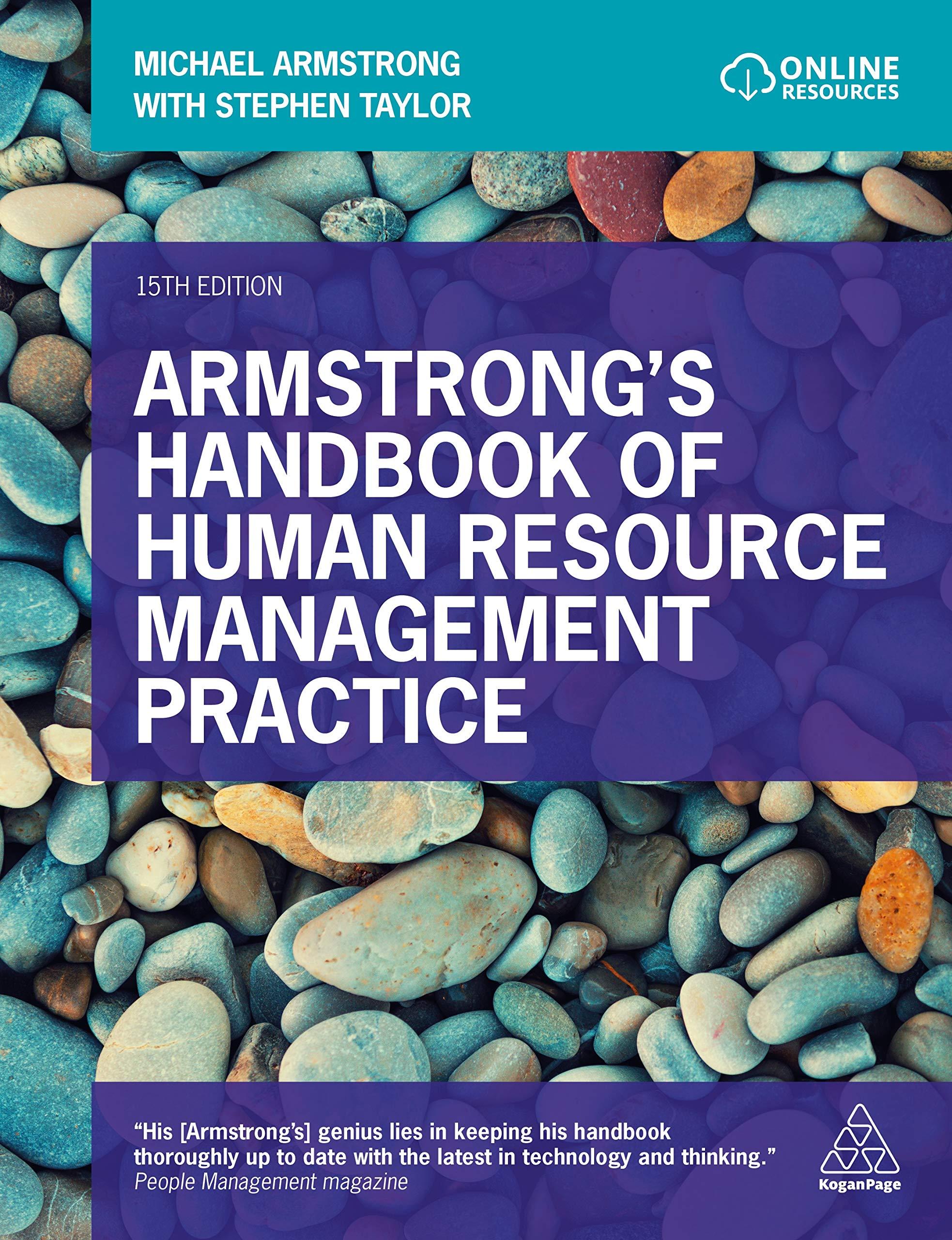 armstrongs handbook of human resource management practice 15th edition michael armstrong, stephen taylor