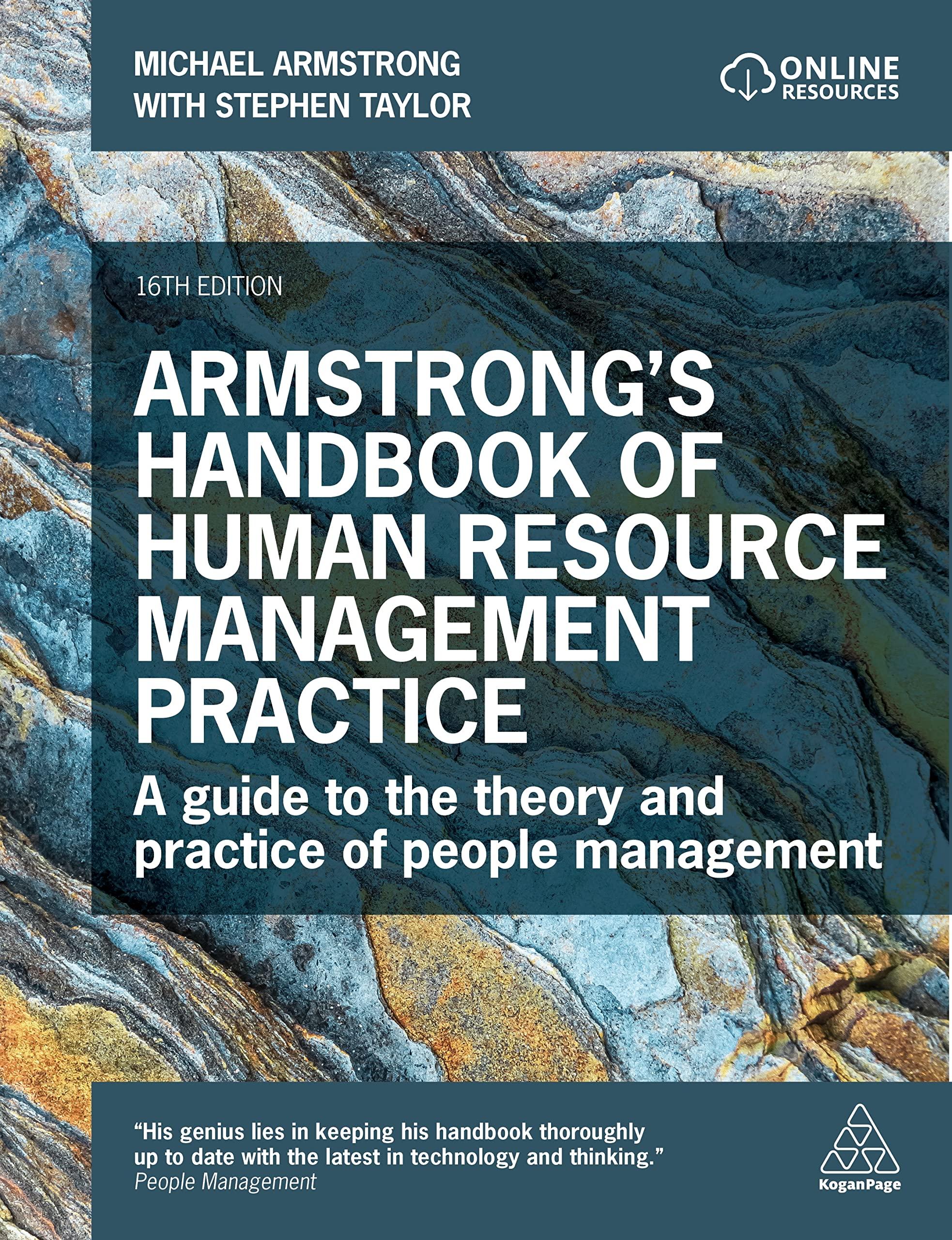armstrongs handbook of human resource management practice a guide to the theory and practice of people