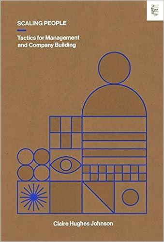 scaling people tactics for management and company building 1st edition claire hughes johnson 1953953212,