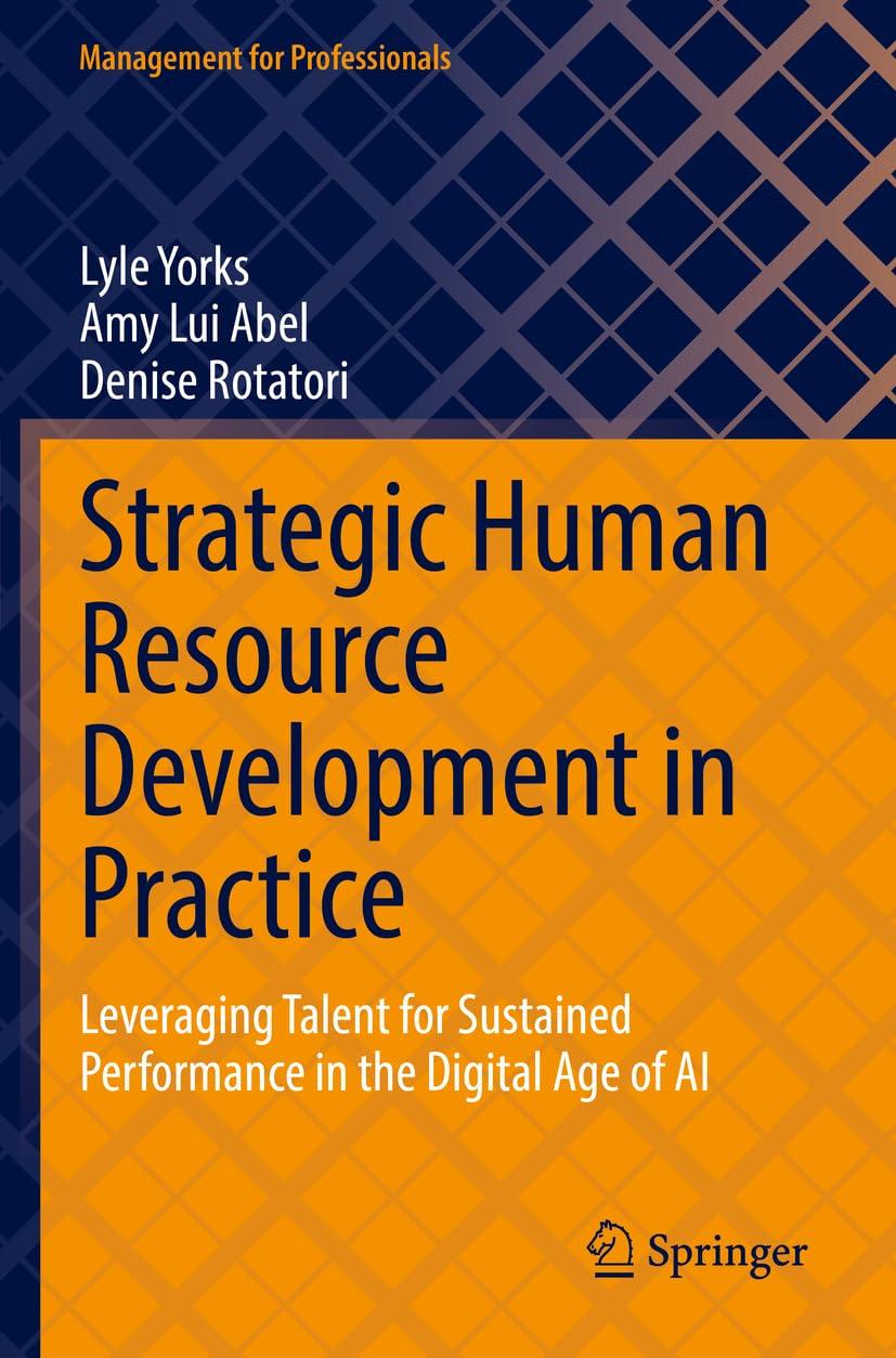 strategic human resource development in practice leveraging talent for sustained performance in the digital