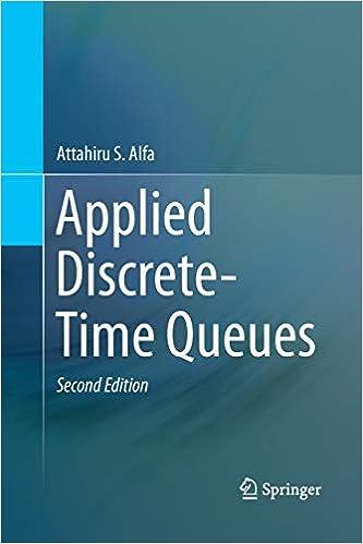 applied discrete time queues 2nd edition attahiru alfa 1493980459, 978-1493980451