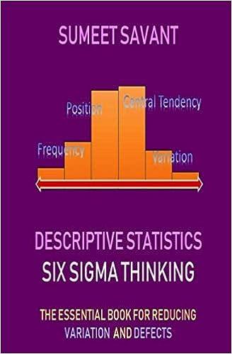 descriptive statistics 1st edition sumeet savant 1393786081, 978-1393786085