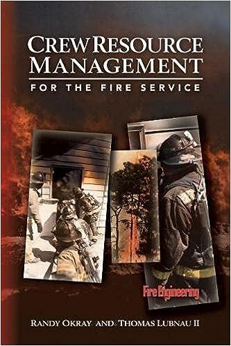 crew resource management for the fire service 1st edition randy okray, thomas lubnau ii 1593700067,