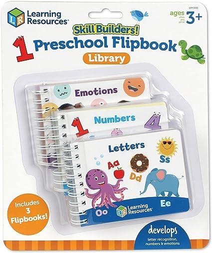 learning resources skill builders preschool flipbooks  learning resources b0bs9xh4nm