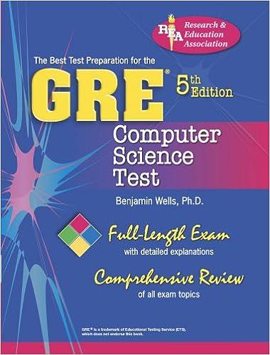 gre computer science test 5th edition benjamin wells 087891434x, 978-0878914340