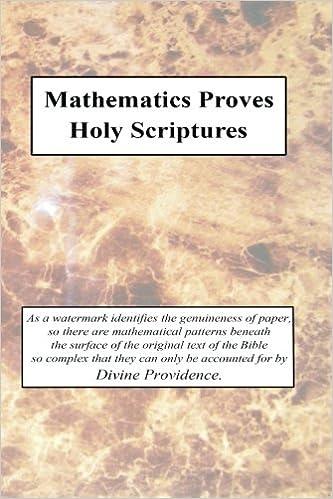 mathematics proves holy scriptures 1st edition ivan panin 0983952205, 978-0983952206