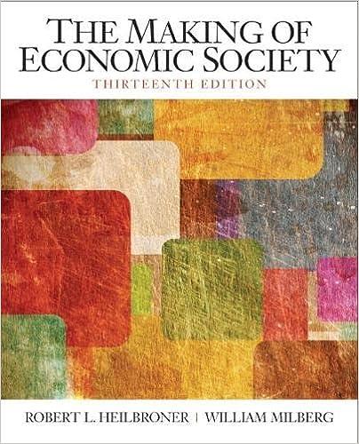 making of the economic society the the pearson series in economics 13th edition robert heilbroner, william