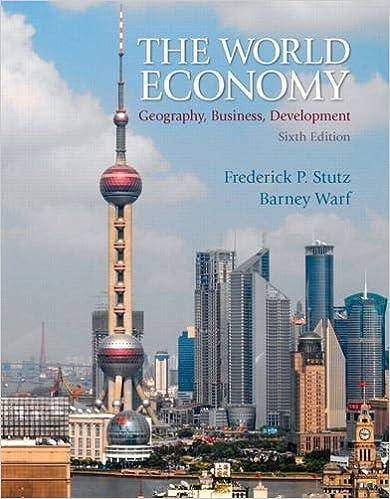 world economy the geography business development 6th edition frederick stutz, barney warf 0321722507,
