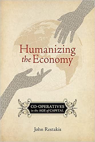 humanizing the economy cooperatives in the age of capital 1st edition john restakis 086571651x, 978-0865716513